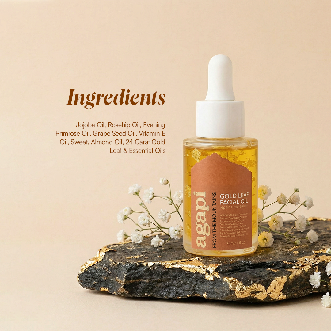Gold Leaf Facial Oil - 30ml
