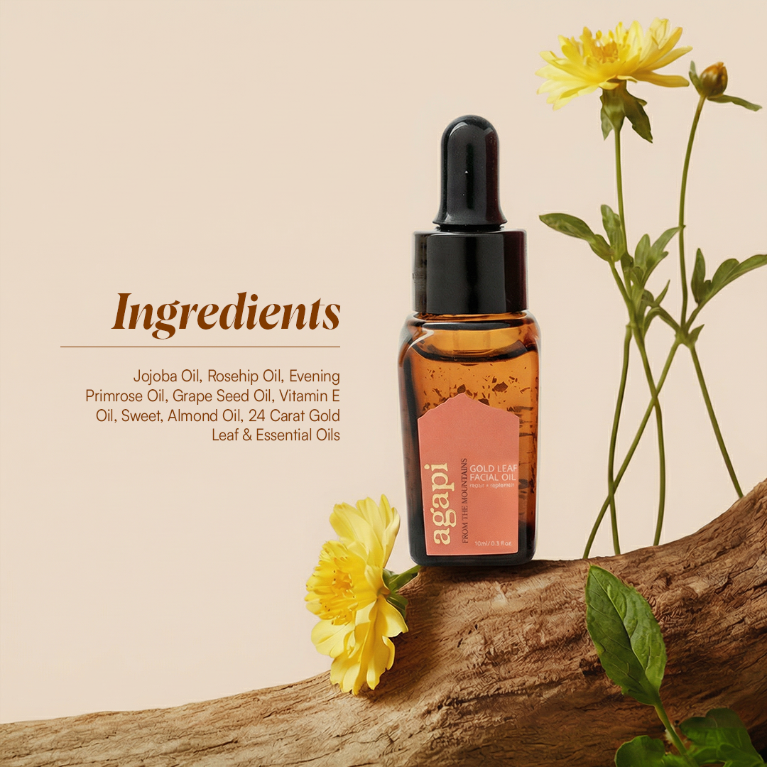 Gold Leaf Facial Oil - 10ml