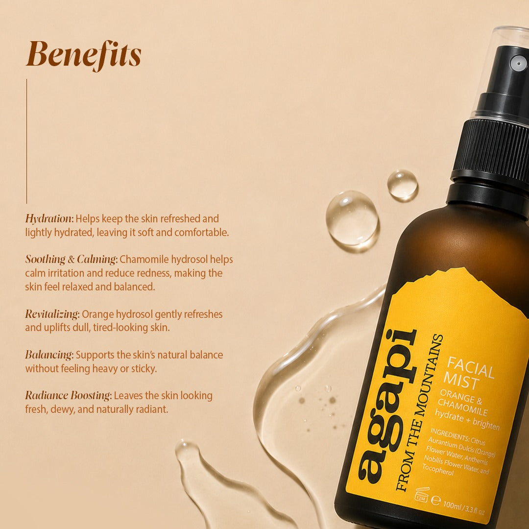Orange and Chamomile Facial Mist