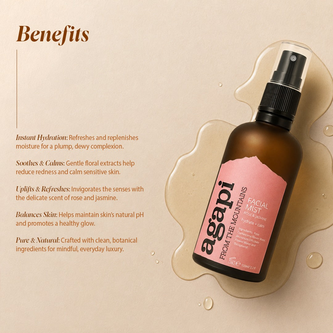 Rose and Jasmine Facial Mist