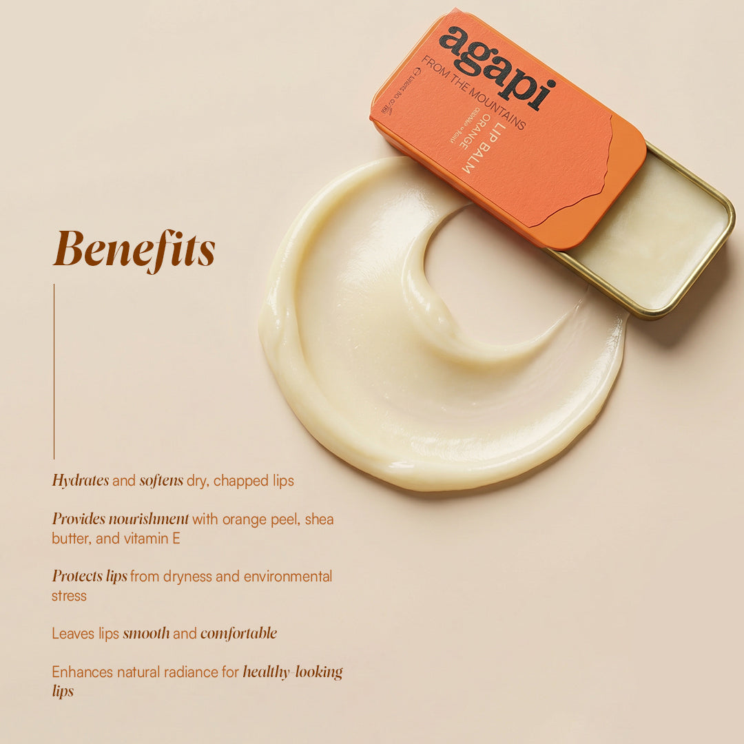 Orange Peel Lip Balm