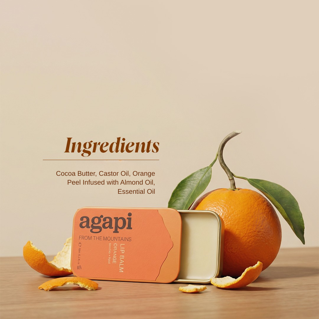 Orange Peel Lip Balm