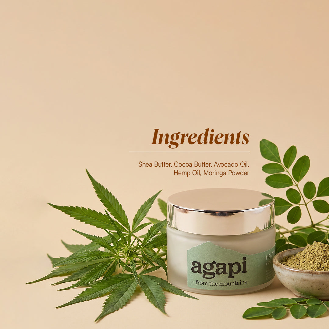 Hemp and Moringa Foot Cream