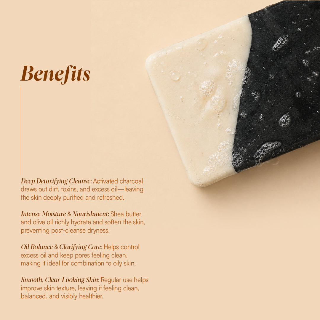 Charcoal Shea Bar
