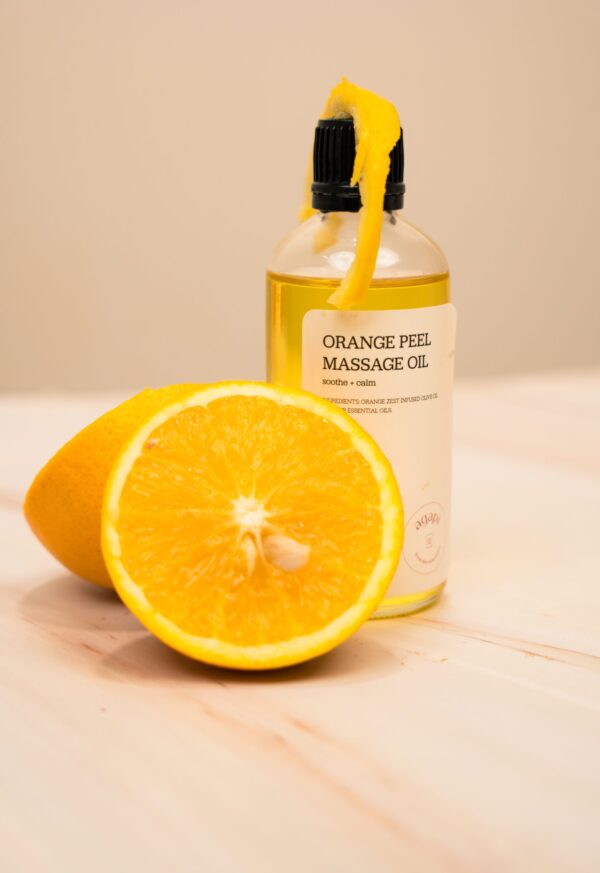 Orange Infused Massage Oil - Image 3